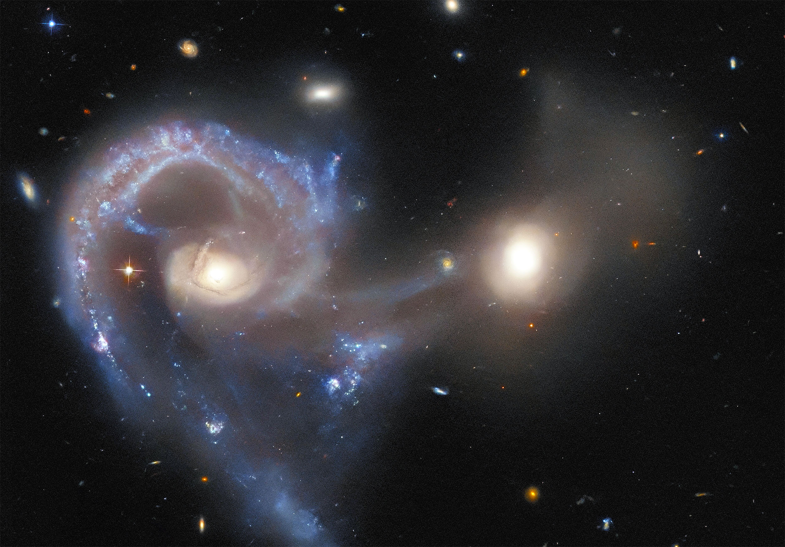 Merging galaxies